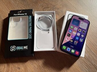 Zánovní IPhone 15 128gb