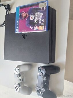 Ps4 slim 500GB, 2x dualshock