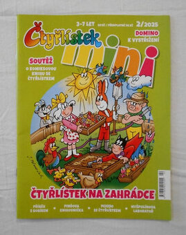 Čtyřlístek Mini číslo 2 / 2025 - Čtyřlístek na zahrádce