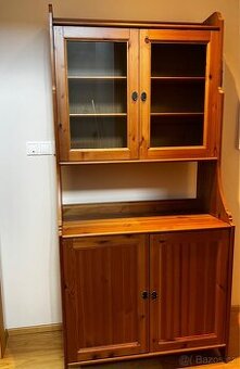Příborník vitrína IKEA Leksvik