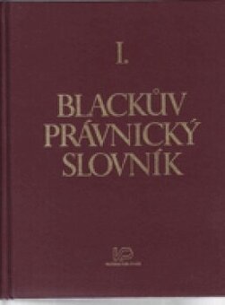 Blackův právnický slovník = Blacks Law Dictionary