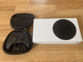 Xbox series S a xbox elite controller