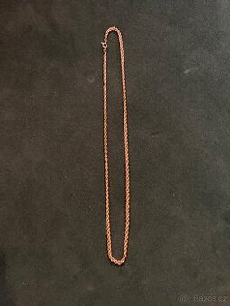Zlatý řetízek valis 585 40cm
