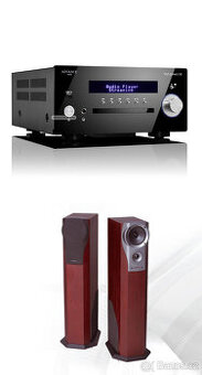 Sestava zesilovač+streamer+CD ADVANCE M60+repro MISSION,NOVÉ