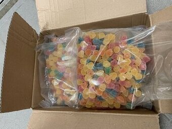 LIKVIDACE SKLADU - 7 kg CBD gumídků 25 mg CBD na kus