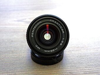 Objektiv Prakticar 1:2,8 - 28mm MC - bajonet PB