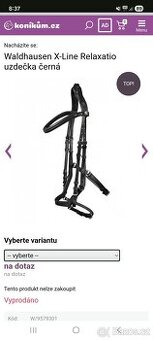 Waldhausen x-Line uzdečka Full