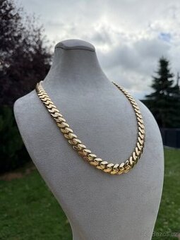 Zlatý řetěz CUBAN CHAIN - 59.97g 65cm - 14mm  - NOVÝ ZLATO