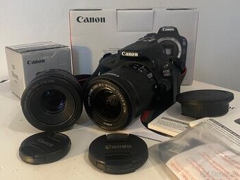 Canon EOS 100D – jako nový, kompletní set