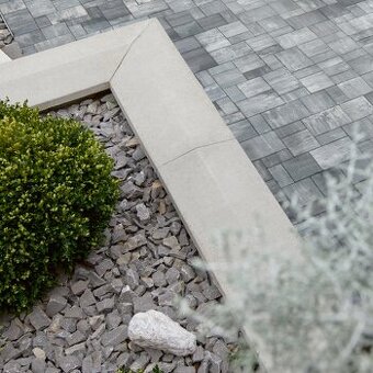 Plotová stříška hladká přírodní