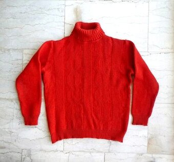 Dámský svetr rolák zimní vel. L