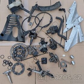 Náhradní díly Aprilia 125 AF1 RS MX RX Tuareg...