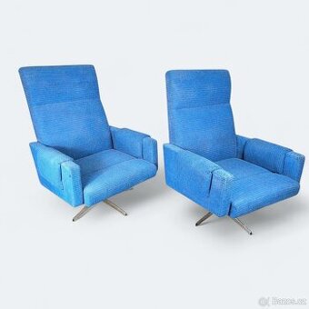 Retro otočná křesla