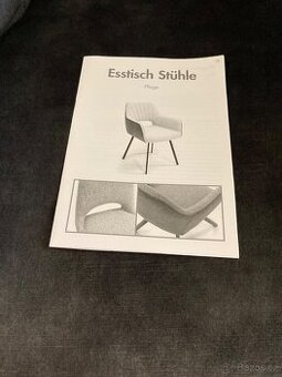 Jídelní židle 8 ks-Nové