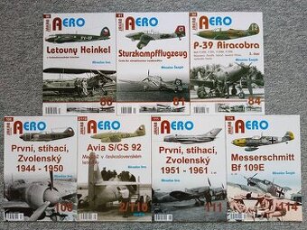 Prodám nové časopisy Aero a Armáda - 13 ks