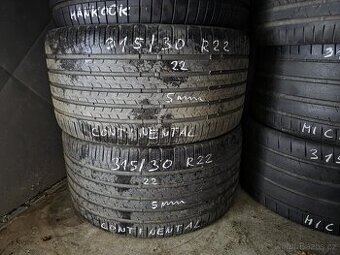 Letní pneu 2x315/30 R22 Continental