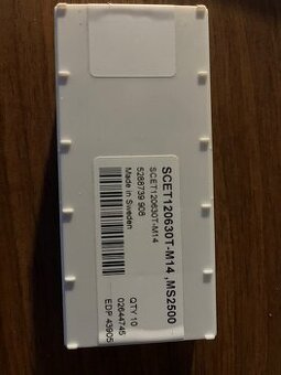 Vyměnitelné břotové destičky SECO