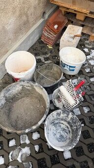 Použité zednické kýble ZDARMA