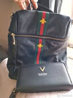 Elegantní batůžek s peněženkou