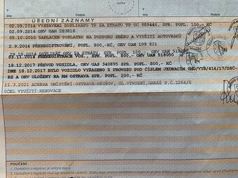 Noty Škoda Felicia Pick-up 1.9d