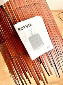 Bambusový lustr IKEA Rotvik