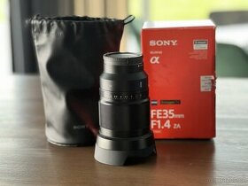 Novy objektiv Sony FE 35mm f 1.4 Zeiss