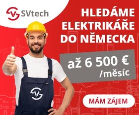 Elektrikář/elektrikáři - Německo