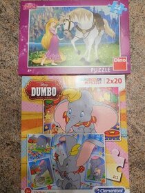 Puzzle Locika 24, Dumbo 2x20, Pepa 15, Globus 180 - 1