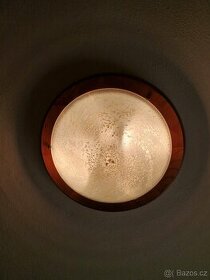 Dřevěné světlo na strop hnědé (CENU PŘÍPADNĚ NABÍDNĚTE)