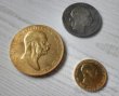 Franc Josef 3 mince 20cor, 100cor 1908, 1fl 1875 Příbram - 1