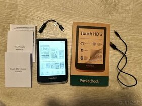 Elektronická čtečka knih PocketBook 632 Touch HD 3 Metallic