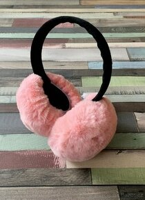 Růžovo - Černé Klapky na uši