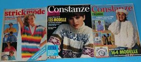 3 x časopis Constanze - strickmode