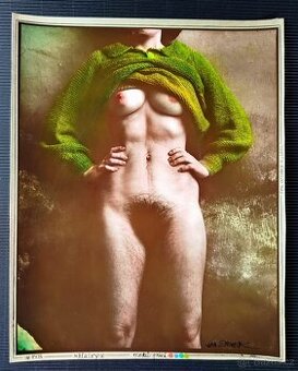 Jan Saudek #178 -Hairy