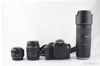 Canon EOS 2000D, objektivy 18-210mm
