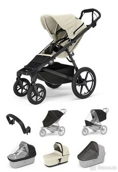 Thule Urban Glide 4 Soft Beige 7 in 1 béžová korbička