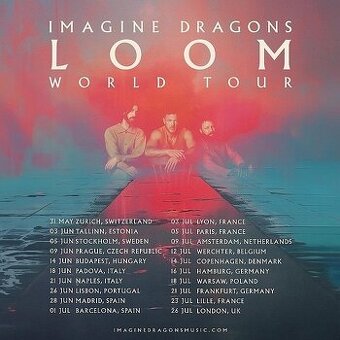 Imagine Dragons Golden Circle Praha