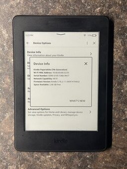 Amazon Kindle Paperwhite 7. gen čtečka knih 4GB
