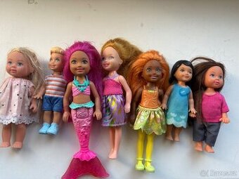 Barbie male 7 ks