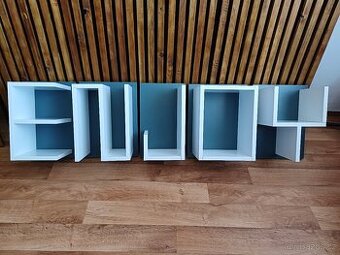 Designová polička "ENJOY" – 5 dílů