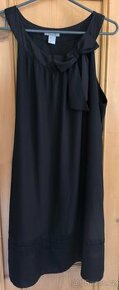 Černé formální šaty nad kolena, vel. 42-44, H&M - 1