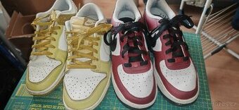 Nike AF 1 a Nike Dunk Low