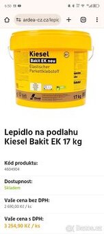 Lepidlo na podlahy 17kg jednoslozkove