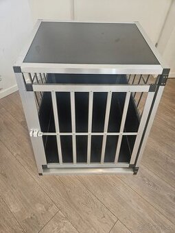Přepravní klec, transportní box alu, 65x90x69cm