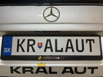 Mercedes 270cdi s spz na přání