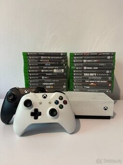 Xbox One S + 2 Ovladače + Hry