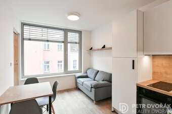 Pronájem bytu 2+kk 25,84 m2 Mozartova, Praha 5 - Smíchov