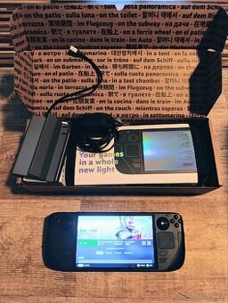 Steam Deck OLED 512 GB – Téměř nový + dock
