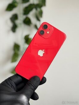 iPhone 12 mini 128GB červený - 100% baterie