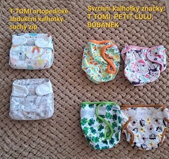 ortopedické abdukční kalhotky a svrchní kalhotky